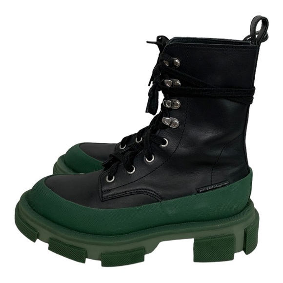 Monse x Both Gao Leather Combat Boots Size 36 - Picture 3 of 8